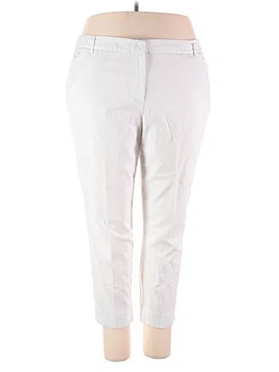 Pre-owned Talbots Casual Pants In White