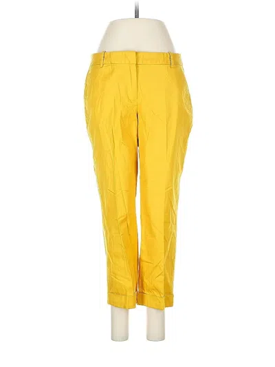 Pre-owned Talbots Casual Pants In Yellow