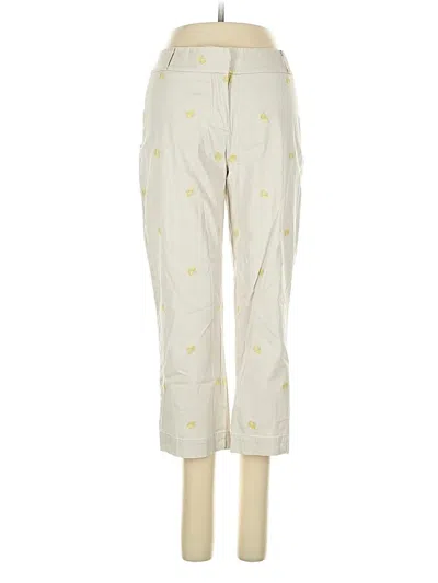 Pre-owned Talbots Casual Pants In Yellow