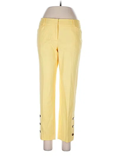 Pre-owned Talbots Casual Pants In Yellow