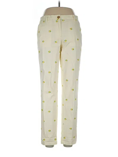 Pre-owned Talbots Casual Pants In Yellow