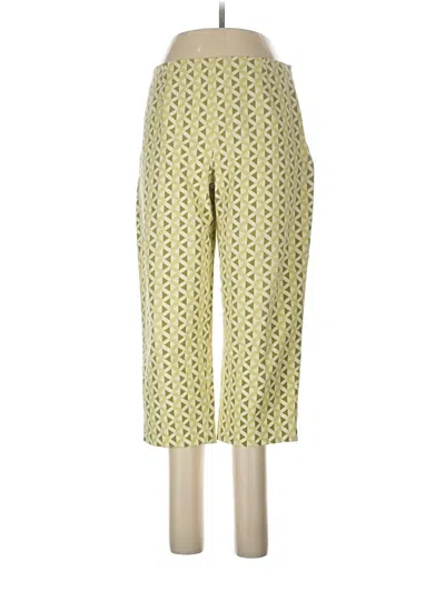 Pre-owned Talbots Casual Pants In Yellow