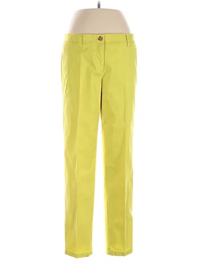 Pre-owned Talbots Casual Pants In Yellow