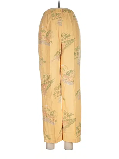 Pre-owned Talbots Casual Pants In Yellow