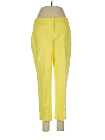 Pre-owned Talbots Casual Pants In Yellow