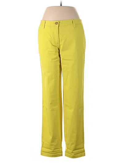 Pre-owned Talbots Casual Pants In Yellow