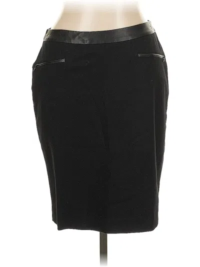 Pre-owned Talbots Casual Skirt In Black