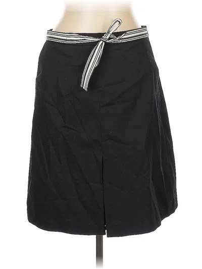 Pre-owned Talbots Casual Skirt In Black