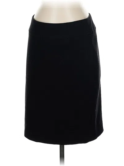 Pre-owned Talbots Casual Skirt In Black