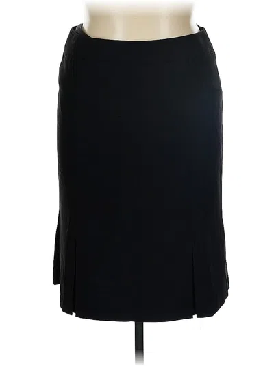 Pre-owned Talbots Casual Skirt In Black