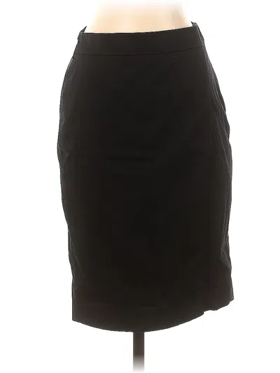 Pre-owned Talbots Casual Skirt In Black