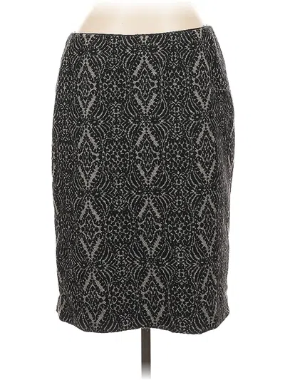 Pre-owned Talbots Casual Skirt In Black