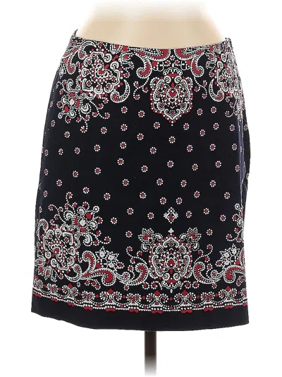 Pre-owned Talbots Casual Skirt In Black