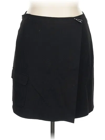Pre-owned Talbots Casual Skirt In Black