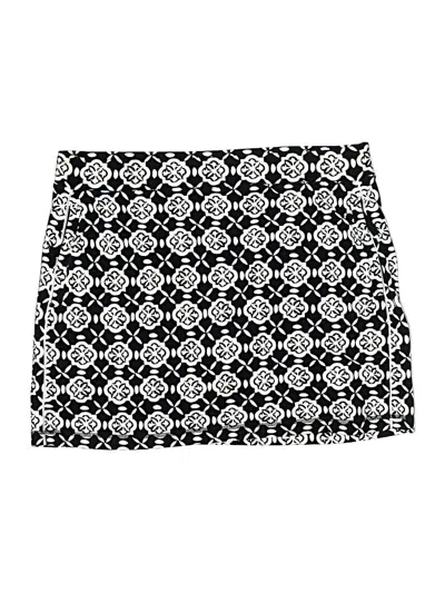 Pre-owned Talbots Casual Skirt In Black