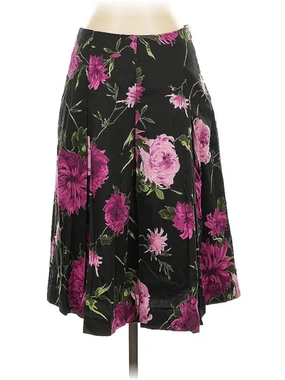 Pre-owned Talbots Casual Skirt In Black