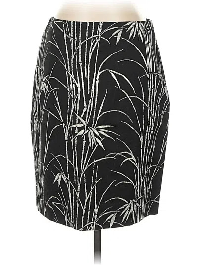 Pre-owned Talbots Casual Skirt In Black