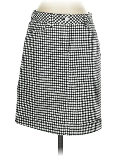 Pre-owned Talbots Casual Skirt In Black