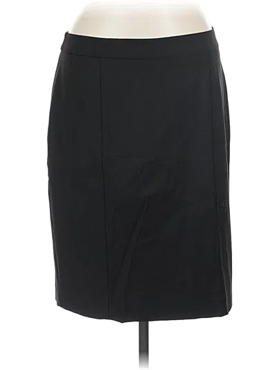 Pre-owned Talbots Casual Skirt In Black