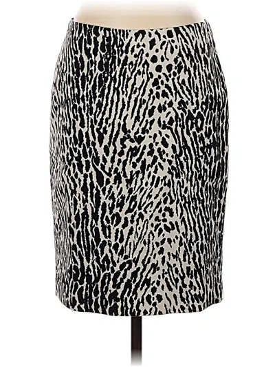 Pre-owned Talbots Casual Skirt In Black