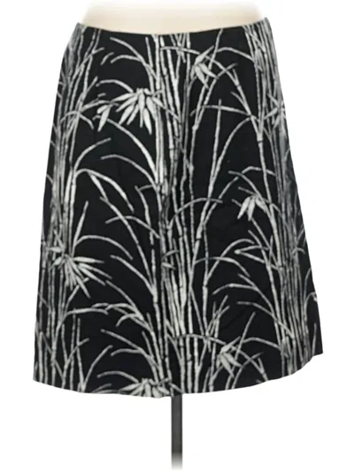 Pre-owned Talbots Casual Skirt In Black