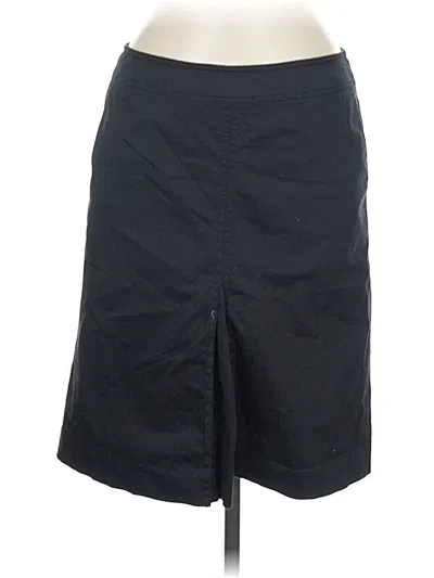 Pre-owned Talbots Casual Skirt In Black