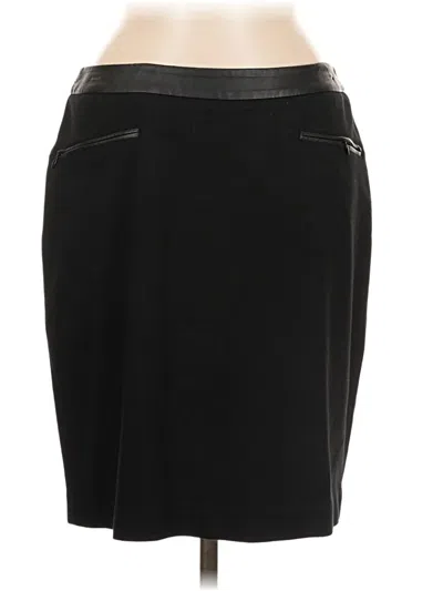 Pre-owned Talbots Casual Skirt In Black