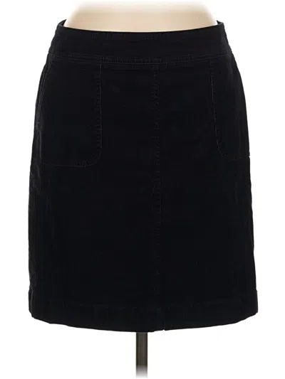 Pre-owned Talbots Casual Skirt In Black