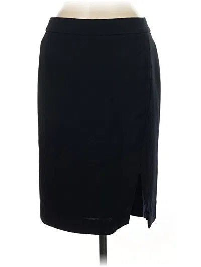 Pre-owned Talbots Casual Skirt In Black