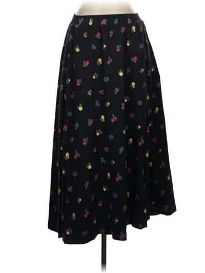 Pre-owned Talbots Casual Skirt In Black