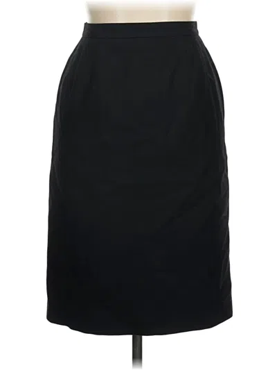 Pre-owned Talbots Casual Skirt In Black