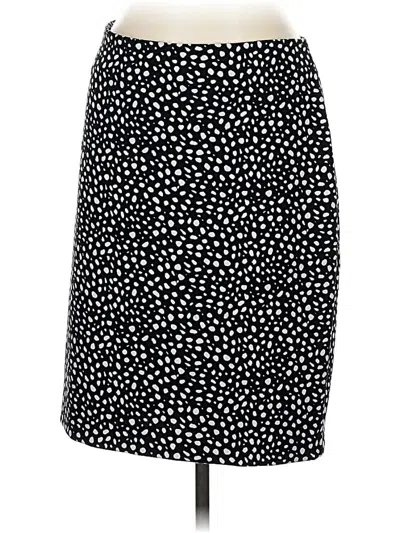 Pre-owned Talbots Casual Skirt In Black