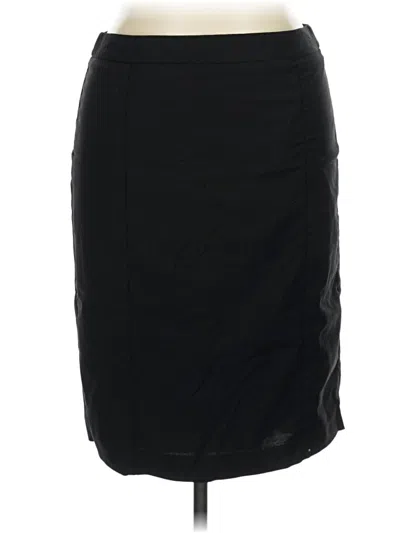 Pre-owned Talbots Casual Skirt In Black