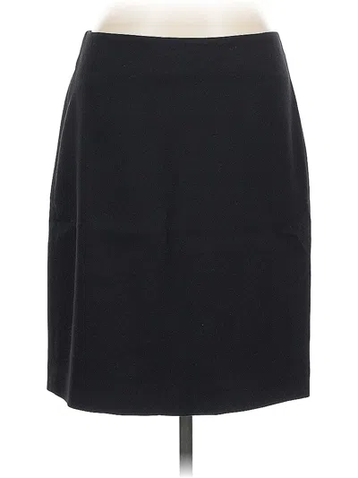 Pre-owned Talbots Casual Skirt In Black