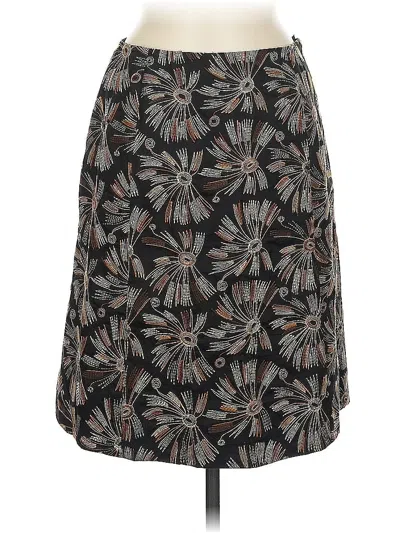 Pre-owned Talbots Casual Skirt In Black