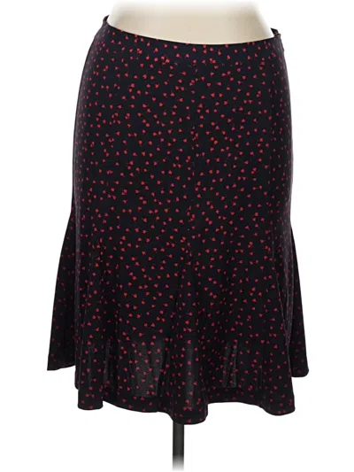 Pre-owned Talbots Casual Skirt In Black