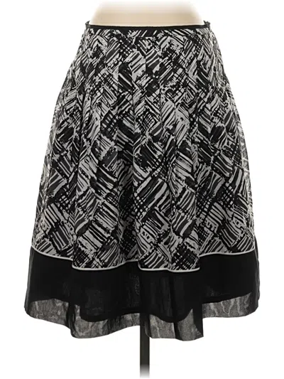 Pre-owned Talbots Casual Skirt In Black