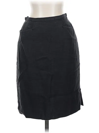 Pre-owned Talbots Casual Skirt In Black