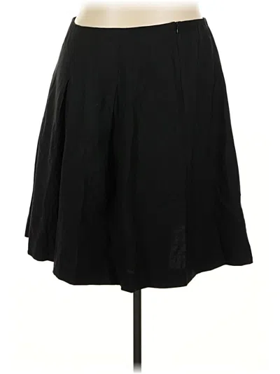 Pre-owned Talbots Casual Skirt In Black