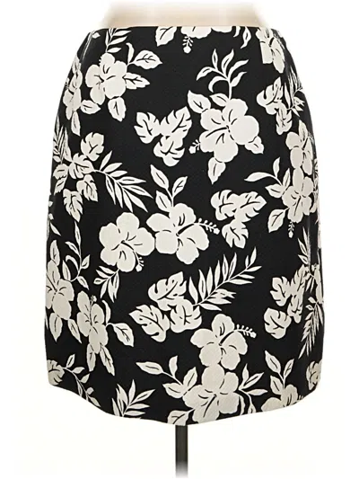 Pre-owned Talbots Casual Skirt In Black