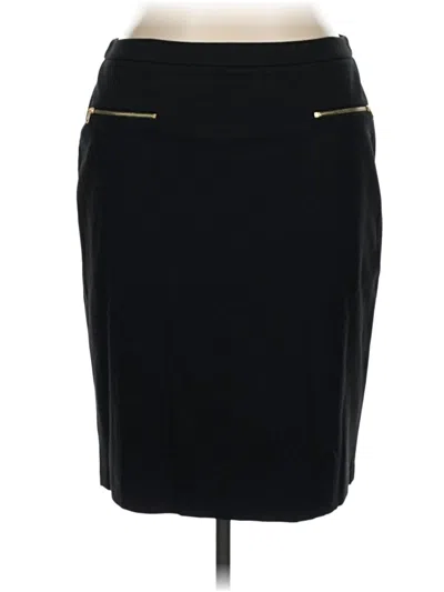 Pre-owned Talbots Casual Skirt In Black