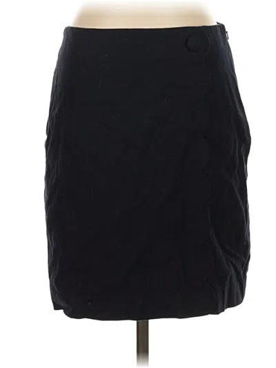 Pre-owned Talbots Casual Skirt In Black