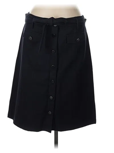 Pre-owned Talbots Casual Skirt In Black