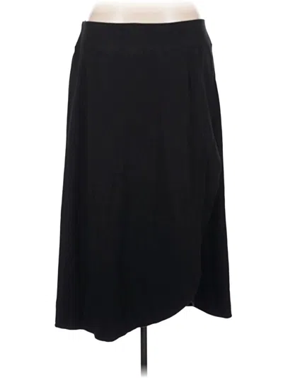 Pre-owned Talbots Casual Skirt In Black