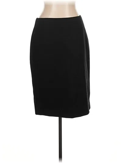 Pre-owned Talbots Casual Skirt In Black