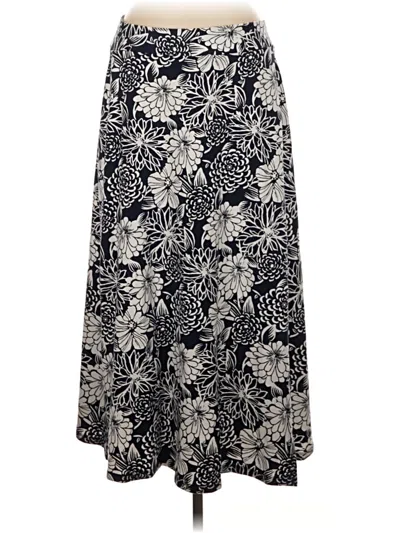 Pre-owned Talbots Casual Skirt In Black