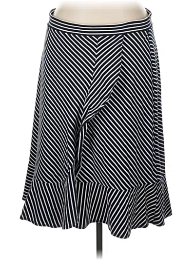 Pre-owned Talbots Casual Skirt In Black