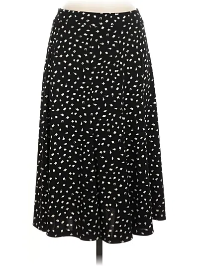Pre-owned Talbots Casual Skirt In Black
