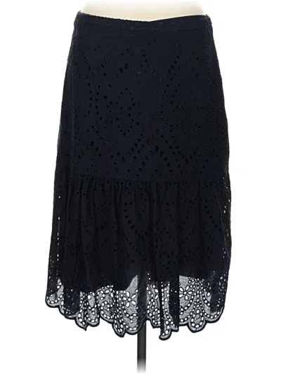Pre-owned Talbots Casual Skirt In Black