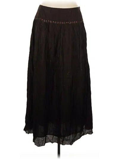 Pre-owned Talbots Casual Skirt In Black